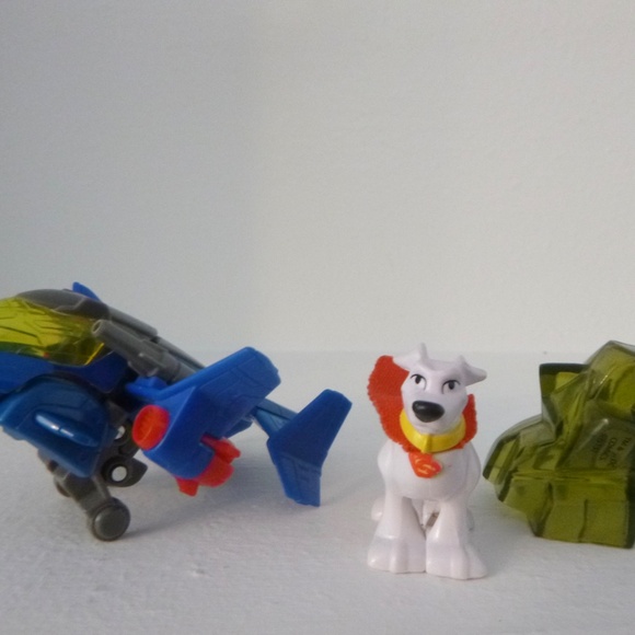 LOT IMAGINEXT SUPERMAN SUPERDOG  KRYPTONITE & JETPACK - Picture 7 of 11